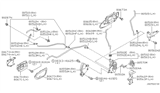 Diagram for 2003 Nissan Maxima Door Handle - 80606-6Y300