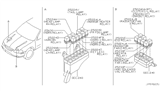 Diagram for 2000 Nissan Maxima Relay - 25230-79965