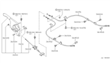 Diagram for 2001 Nissan Maxima Parking Brake Cable - 36402-2Y900