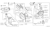 Diagram for 2001 Nissan Sentra Mass Air Flow Sensor - 22680-AD200