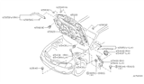 Diagram for 2002 Nissan Maxima Lift Support - 65470-2Y910