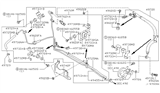 Diagram for 2002 Nissan Maxima Power Steering Hose - 49720-5Y700