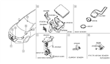 Diagram for 2019 Nissan Maxima Cruise Control Module - 28438-4RA1A