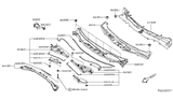 Diagram for Nissan Altima Dash Panels - 67100-3TA0A