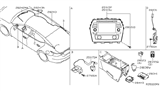 Diagram for Nissan Antenna Cable - 28242-4RA0A