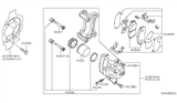 Diagram for 2019 Nissan Maxima Brake Pad Set - D1060-9DJ0A