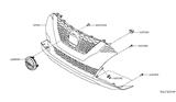 Diagram for Nissan Emblem - 62889-6CA0A