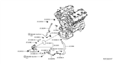 Diagram for 2009 Nissan Maxima Oil Cooler - 21305-9N00A