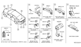 Diagram for 2017 Nissan Maxima Car Key - 285E3-4RA0B