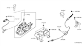 Diagram for 2020 Nissan Maxima Shift Knob - 34910-4RA0A