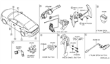 Diagram for 2015 Nissan Altima Headlight Switch - 25560-3TP1A