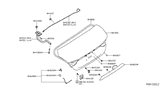 Diagram for Nissan Maxima Door Hinge - H4401-4RAMA