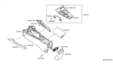 Diagram for 2018 Nissan Maxima Center Console Base - 96906-4RA0A