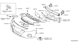 Diagram for Nissan Maxima Bumper - 62022-4RB1H