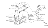 Diagram for 2018 Nissan Maxima Fuel Injector - 16600-9DE0A