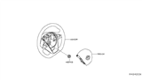 Diagram for 2018 Nissan Maxima Air Bag - 98510-9DE8A