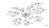 Diagram for 2019 Nissan Maxima Seat Cover - 87370-9DJ3A