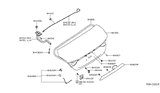 Diagram for 2016 Nissan Maxima Weather Strip - 84830-4RA1A