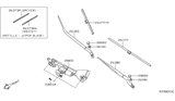 Diagram for 2016 Nissan Maxima Wiper Pivot - 28800-4RA0A