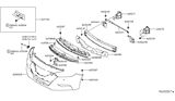 Diagram for 2017 Nissan Maxima Bumper - 62022-4RB0H