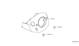 Diagram for 2021 Nissan Maxima Steering Column Cover - 48470-3TA0A