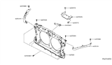 Diagram for Nissan Radiator Support - F2513-3TAMA