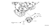 Diagram for Nissan Maxima Alternator - 23100-9HU0B