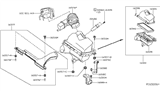 Diagram for 2021 Nissan Maxima Air Intake Coupling - 16554-4RA0A