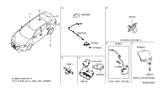 Diagram for Nissan Maxima Body Control Module - 284A1-9DJ0A