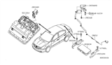 Diagram for 2009 Nissan Maxima Antenna - 28212-9N00B