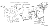 Diagram for Nissan Engine Control Module - 23703-9DF0A