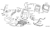 Diagram for 2009 Nissan Maxima Seat Switch - 87013-9N00C