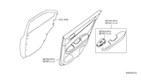 Diagram for 2009 Nissan Maxima Armrest - 82941-ZX71B