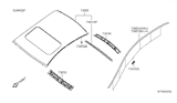 Diagram for 2009 Nissan Maxima Hood Hinge - G3231-9N0MA