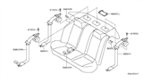 Diagram for 2014 Nissan Maxima Seat Belt - 88842-9N08B