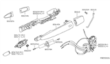 Diagram for 2011 Nissan Maxima Door Lock Actuator - 80500-ZY80A