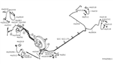 Diagram for 2014 Nissan Maxima Brake Line - 46240-9N00A