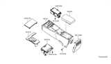 Diagram for 2009 Nissan Maxima Cup Holder - 68430-9N02A