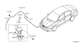 Diagram for 2013 Nissan Maxima Windshield Washer Nozzle - 28932-9N00A