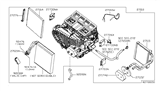 Diagram for 2013 Nissan Maxima A/C Expansion Valve - 92200-9N00A