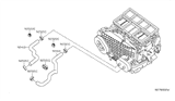 Diagram for 2011 Nissan Maxima A/C Hose - 92410-JA10A