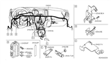 Diagram for 2012 Nissan Maxima Fuse Box - 24350-9DF0A