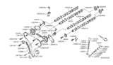 Diagram for Nissan Pathfinder Timing Belt Tensioner - 13070-JA11C