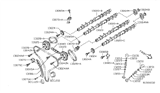 Diagram for 2015 Nissan Pathfinder Timing Chain - 13028-JA10B