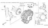 Diagram for Nissan Maxima Dipstick - 31086-JA500