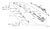 Diagram for 2009 Nissan Maxima Tie Rod End - D8520-JA00A