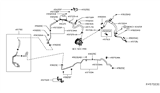 Diagram for 2010 Nissan Altima Power Steering Hose - 49725-JA01A