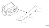 Diagram for 2013 Nissan Maxima Spoiler - 96030-9N05A