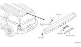 Diagram for Nissan Armada Spoiler - 96030-7S010