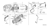 Diagram for 2014 Nissan Armada A/C Switch - 28395-9GE1B